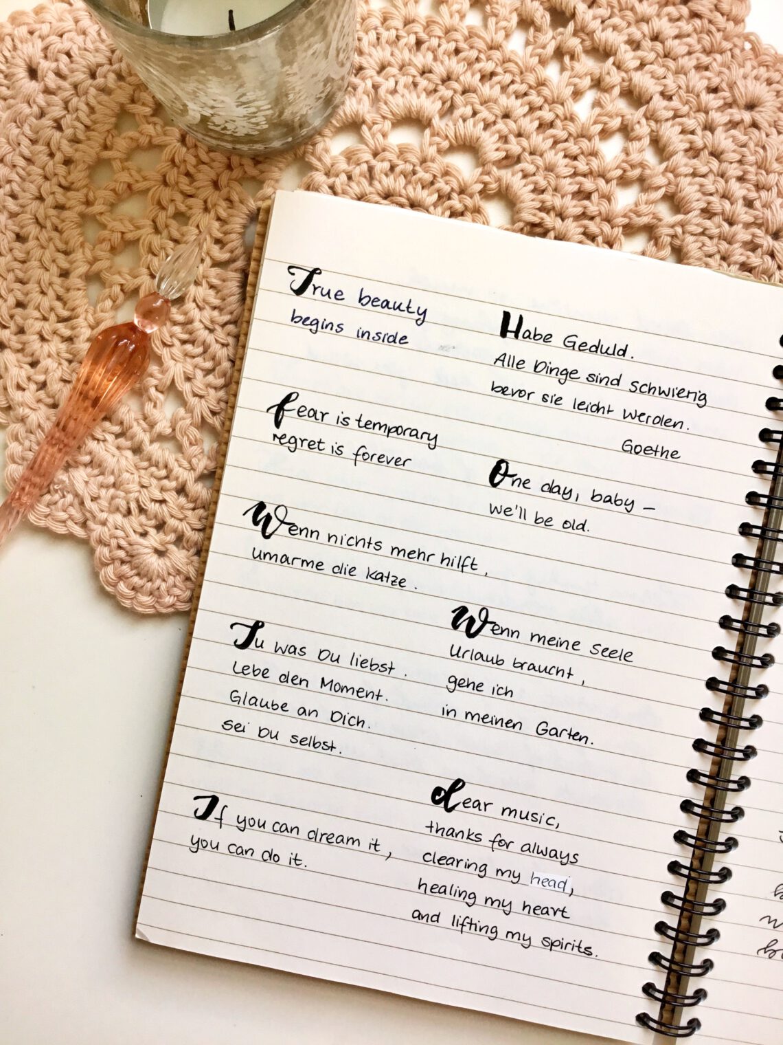 Was soll ich in mein Bullet Journal schreiben? Freulein Emma bloggt